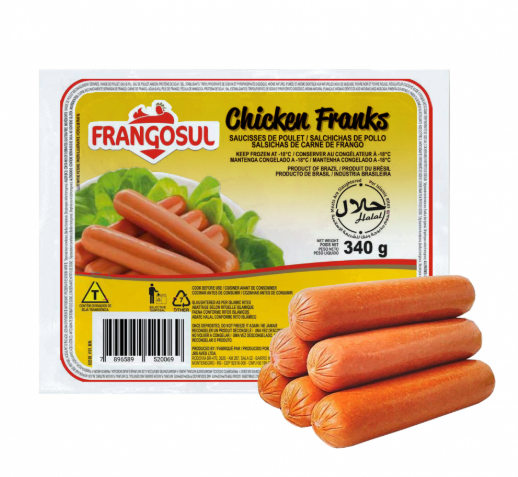 Salchichas (10u x340g) FRANGOSUL
