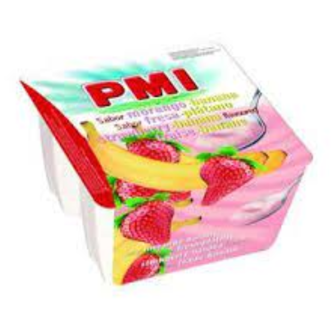 Yogur PMI Fresa Platano Pascual 120g (post lact)