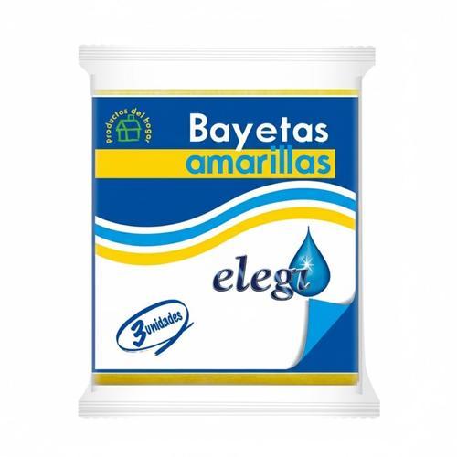 Bayetas Amarillas (3 u) ELEGI
